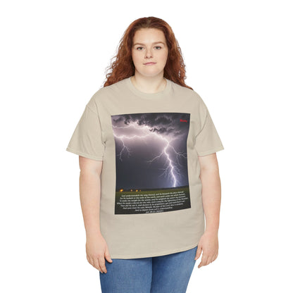 Lightning Style Fear of the Lord Unisex Heavy Cotton Tee