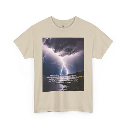 Lightning Style God's Arrow Unisex Heavy Cotton Tee