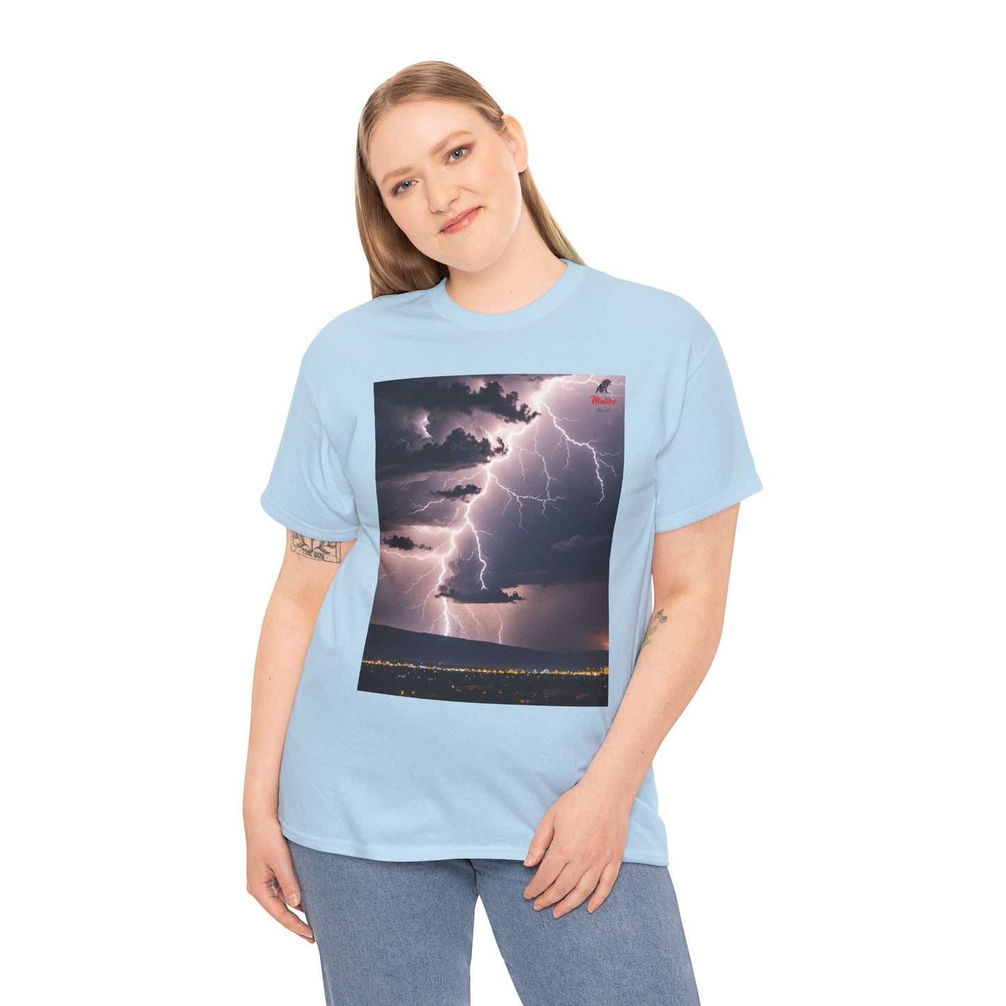 Lightning Style Unisex Heavy Cotton Tee