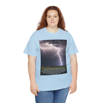 Lightning Style Fear of the Lord Unisex Heavy Cotton Tee