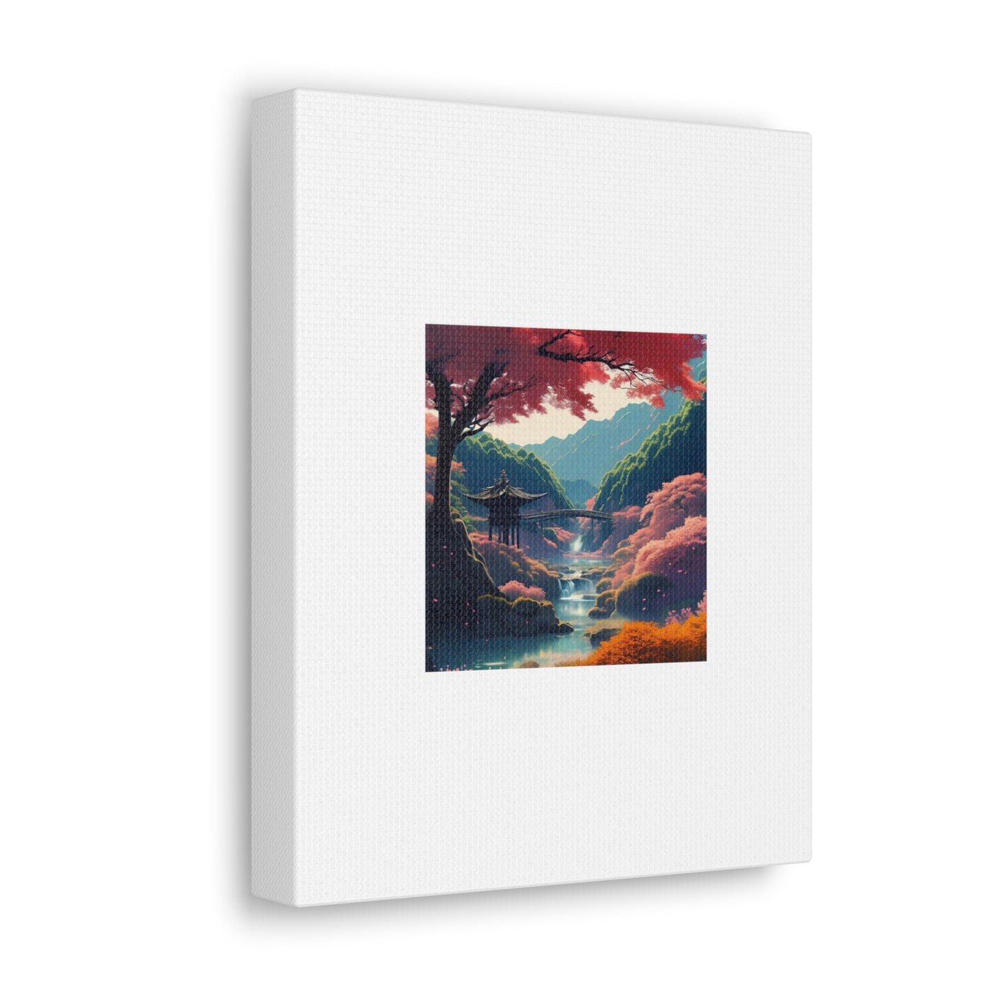 Artzy Scenic White Canvas Gallery Wraps