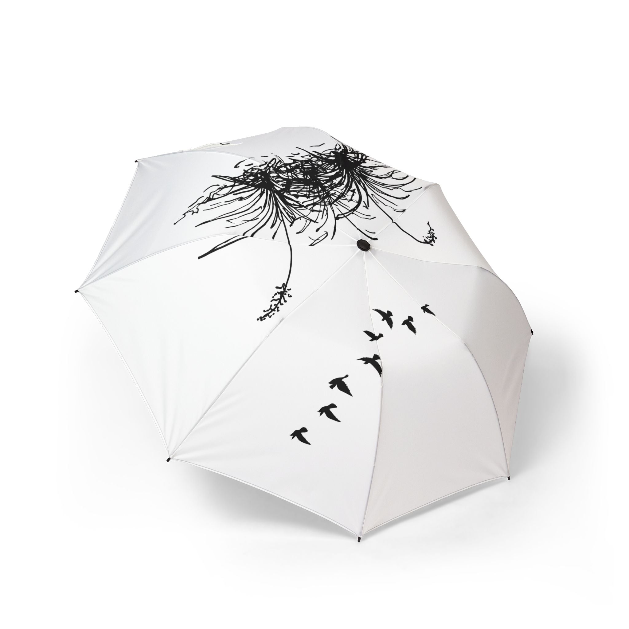 Tranquil Nature #2 Scenery Semi-Automatic Foldable Umbrella | Scenic Retreats, Landscape Art