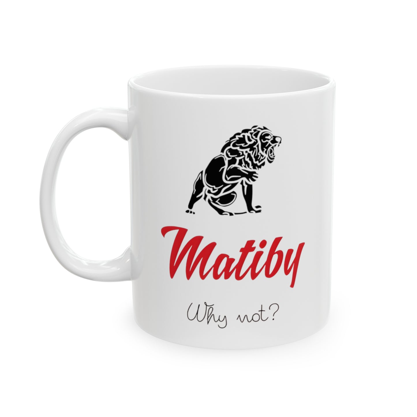 Matiby Artzy Ceramic Mug, 11oz