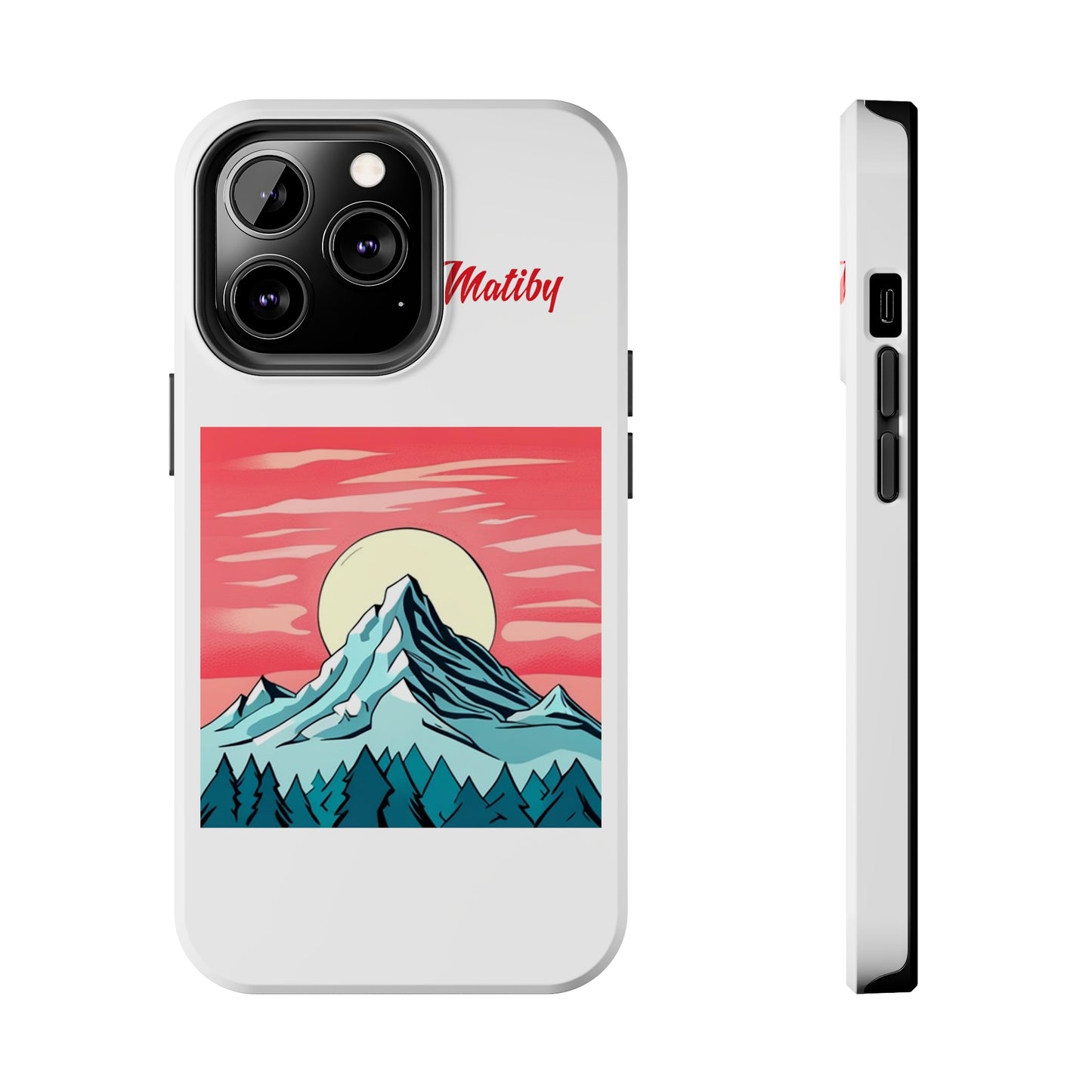 Sunset Mountain Tough Phone Cases