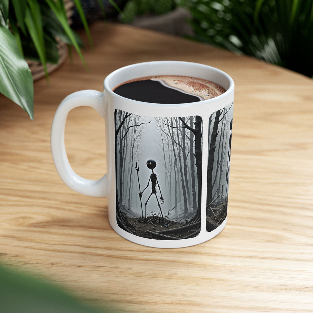 The Stick-To-It Species #7 White Ceramic Mug – Anatomy of Optimism Cup 11oz/15oz