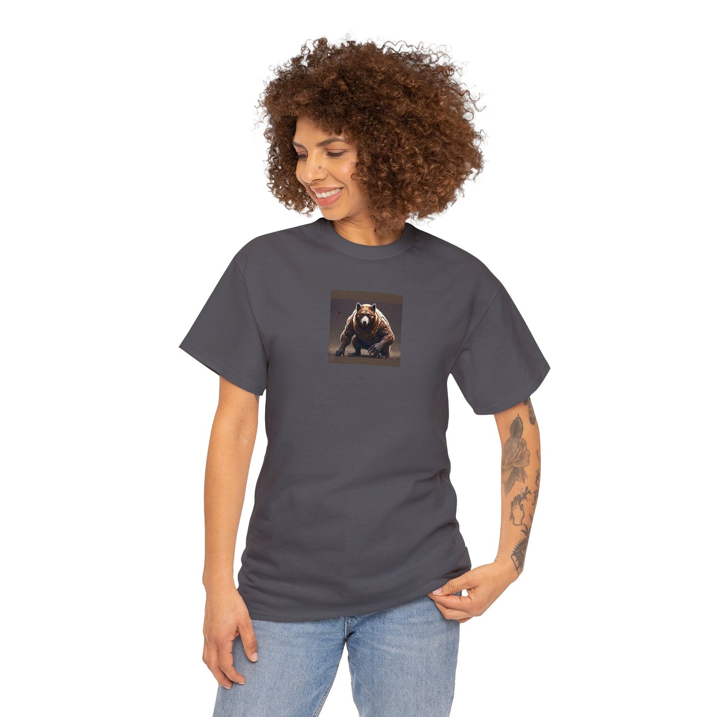 Matiby Wolfareene Unisex Heavy Cotton Tee