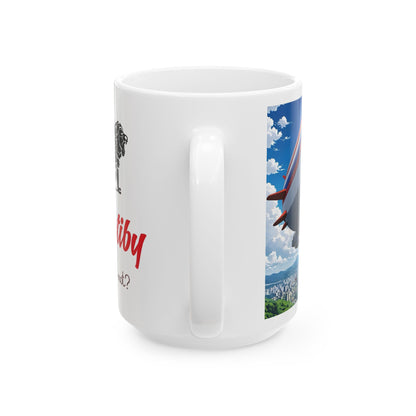 Matiby Airbo Ceramic Mug, (11oz, 15oz)