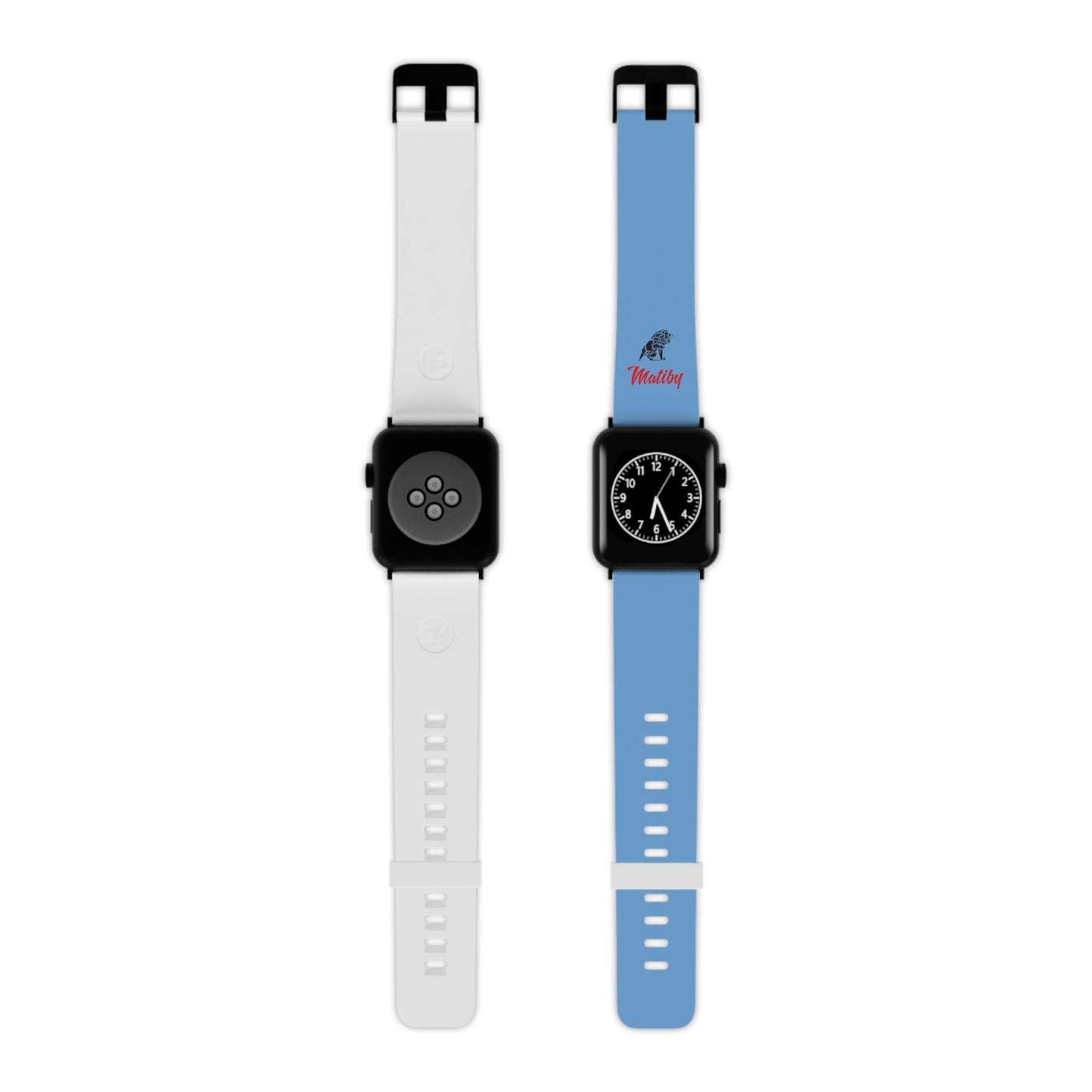 Matiby Light Blue Watch Band for Apple Watch