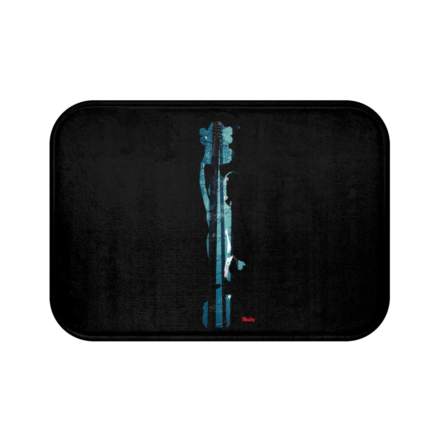 Vol-Subs Black Bath Mat