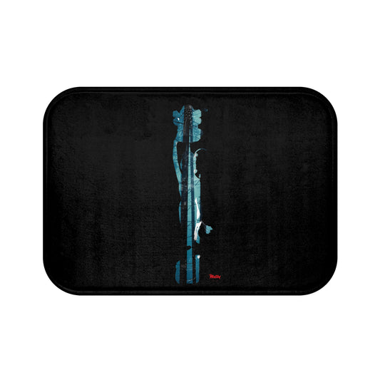 Vol-Subs Black Bath Mat