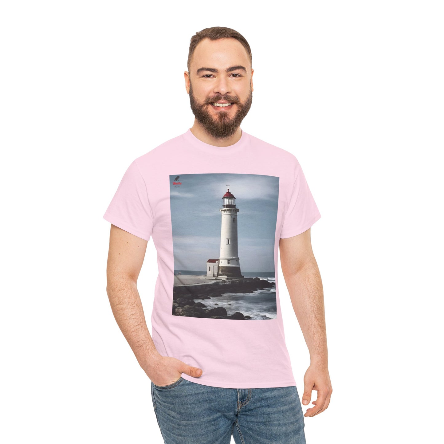 Lighthouse Unisex Heavy Cotton Tee