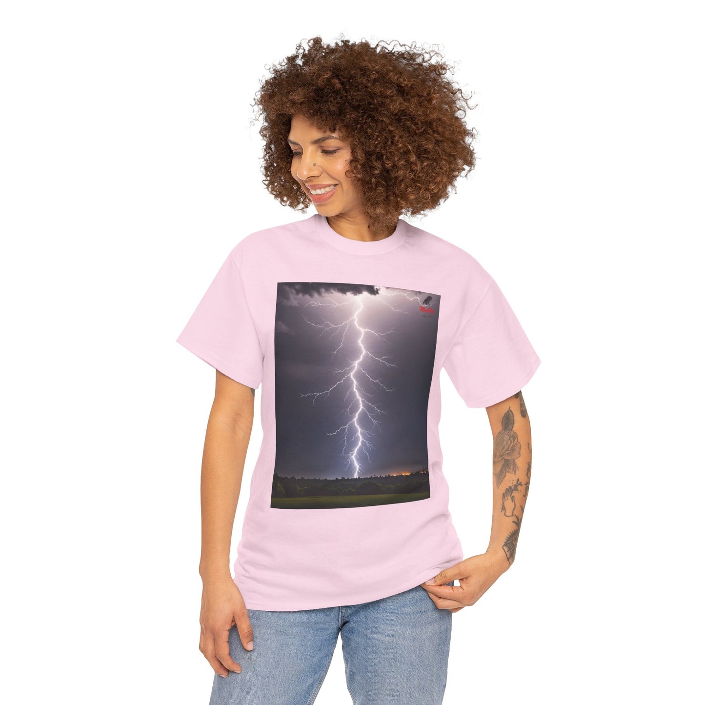 Lightning Style Unisex Heavy Cotton Tee