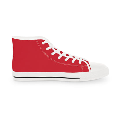 Men's Red High Top Sneakers