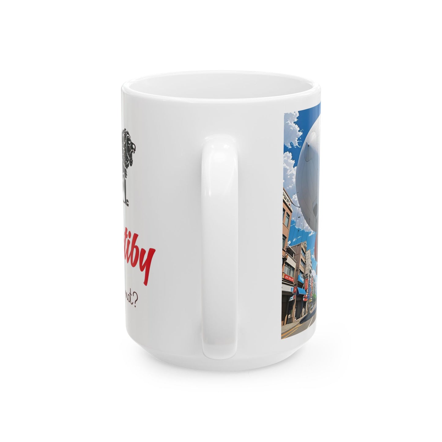 Matiby Airbo Ceramic Mug, (11oz, 15oz)