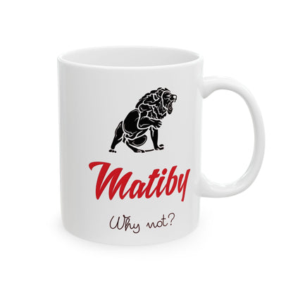 Matiby Ceramic Mug, (11oz, 15oz)