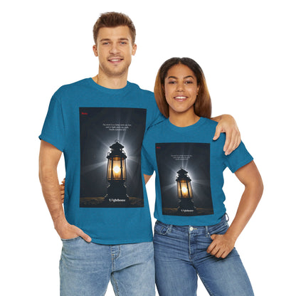 Lighthouse Psalm 119 Unisex Heavy Cotton Tee