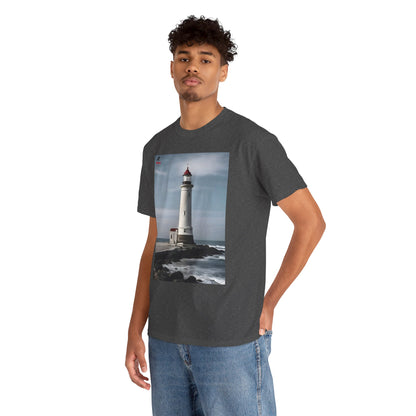 Lighthouse Unisex Heavy Cotton Tee