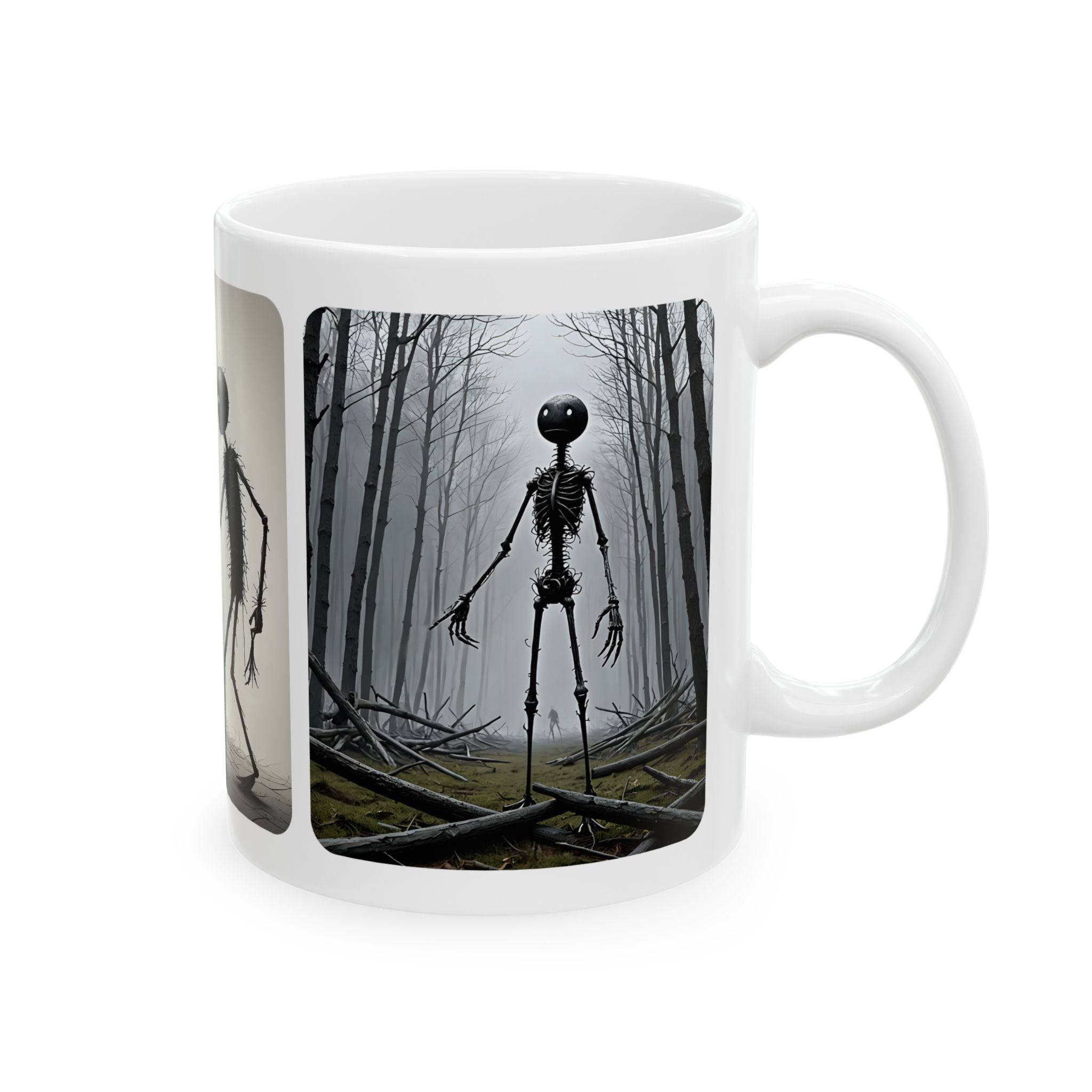 The Stick-To-It Species #2 White Ceramic Mug – Anatomy of Optimism Cup 11oz/15oz