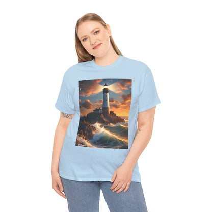 Lighthouse Unisex Heavy Cotton Tee