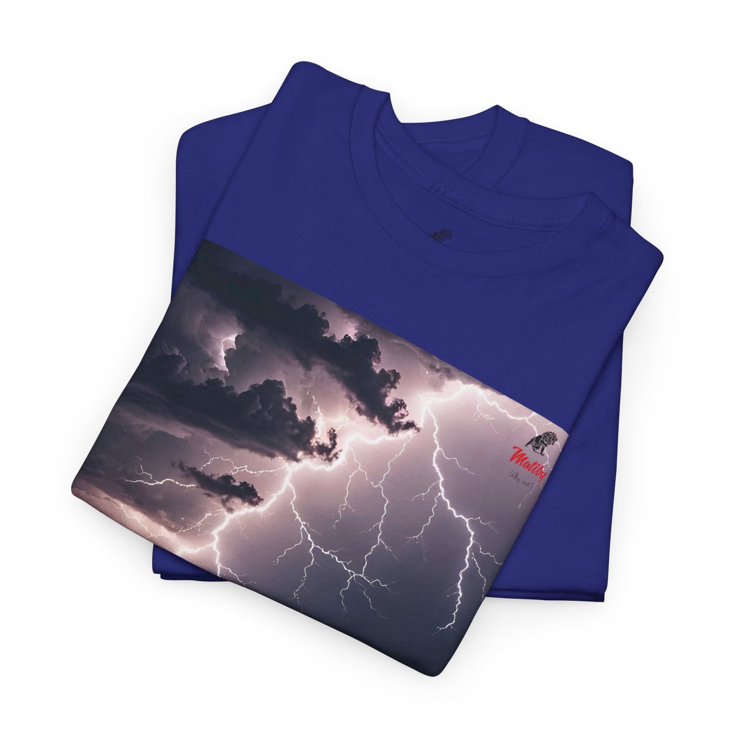 Lightning Style Earth Trembled Unisex Heavy Cotton Tee