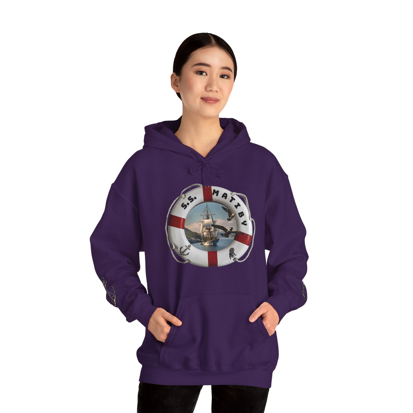 Nautical S.S. Matiby Unisex Heavy Blend™ Hooded Sweatshirt