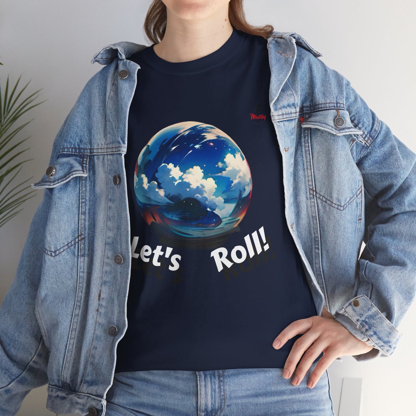 Let's Roll! Unisex Heavy Cotton Tee