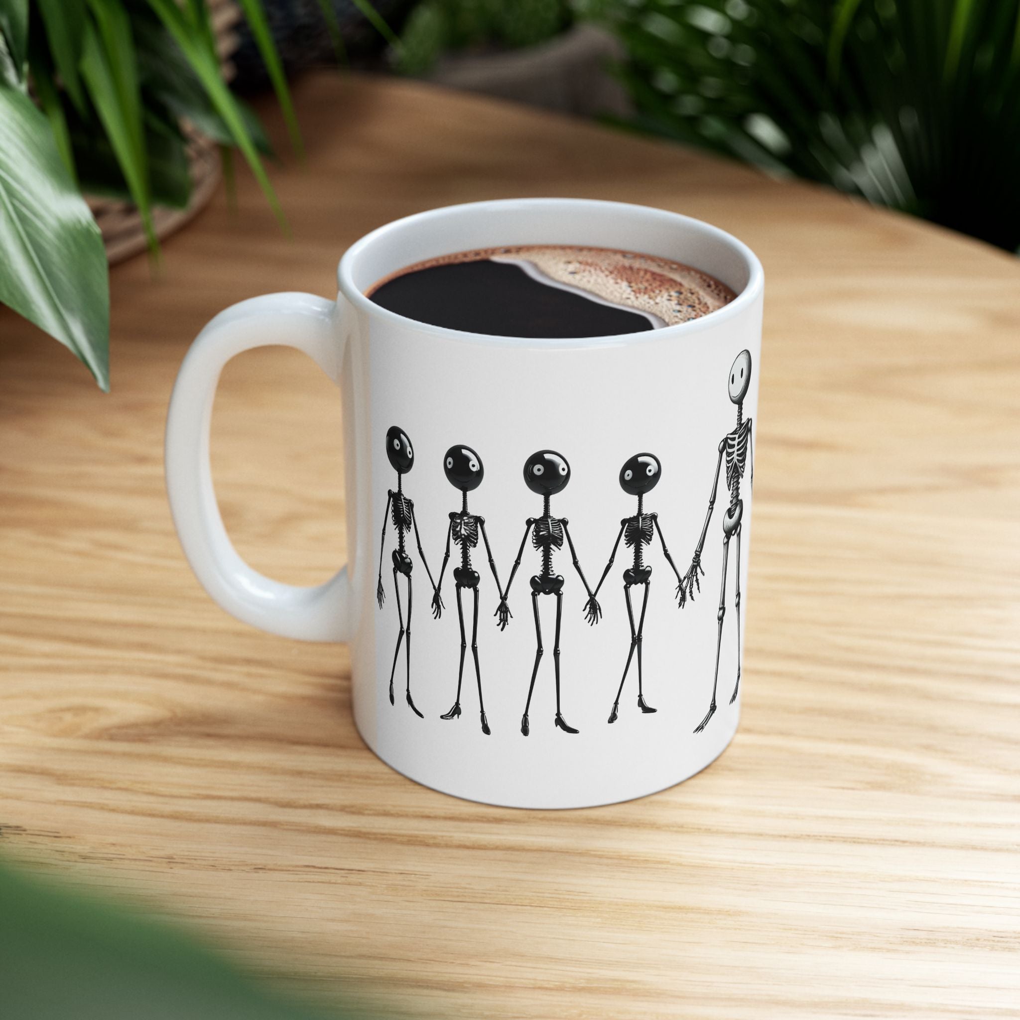 The Stick-To-It Species #13 White Ceramic Mug – Anatomy of Optimism Cup 11oz/15oz