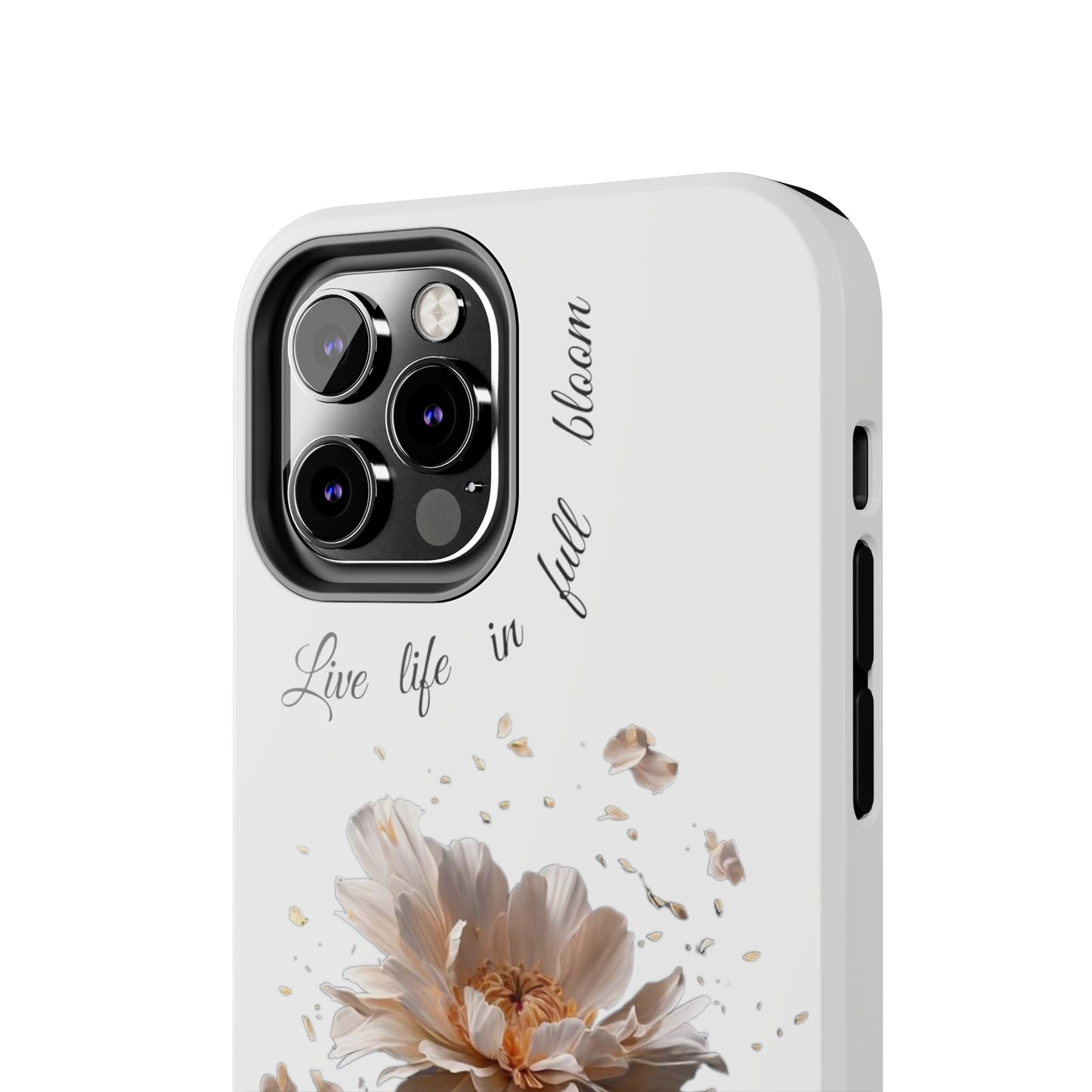 Matiby Amy's Special Flower Bloom White Tough Phone Cases