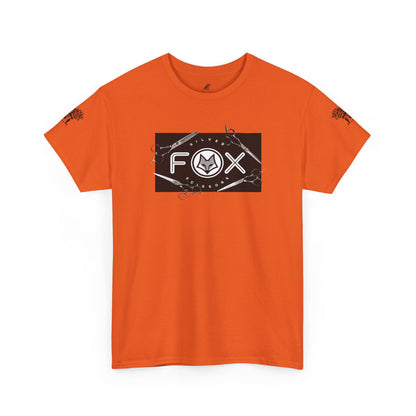 Silver Fox Scissors Unisex Heavy Cotton Tee