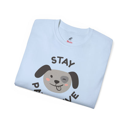 Stay Pawsitive Unisex Ultra Cotton Tee