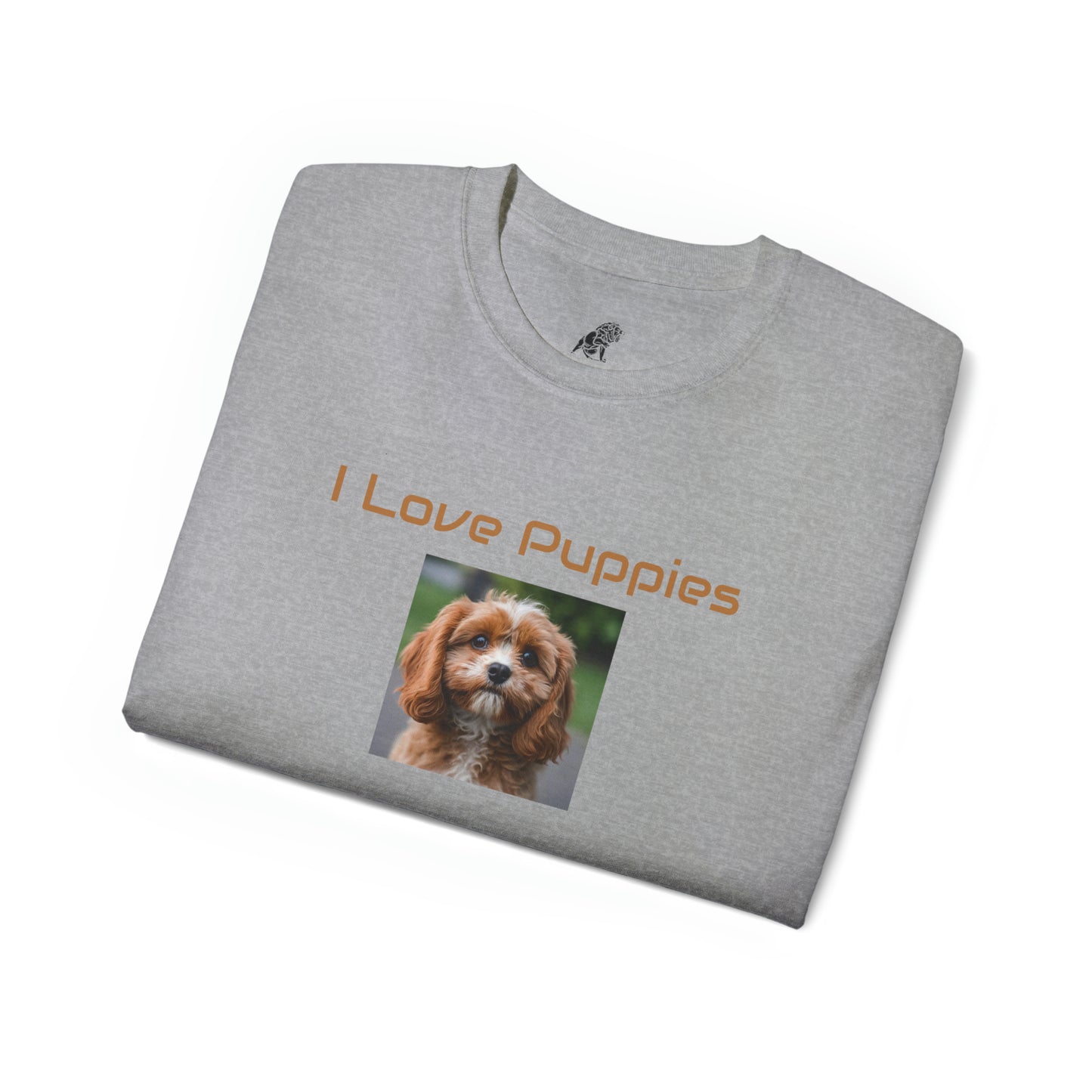 Matiby "I Love Puppies" Unisex Ultra Cotton Tee