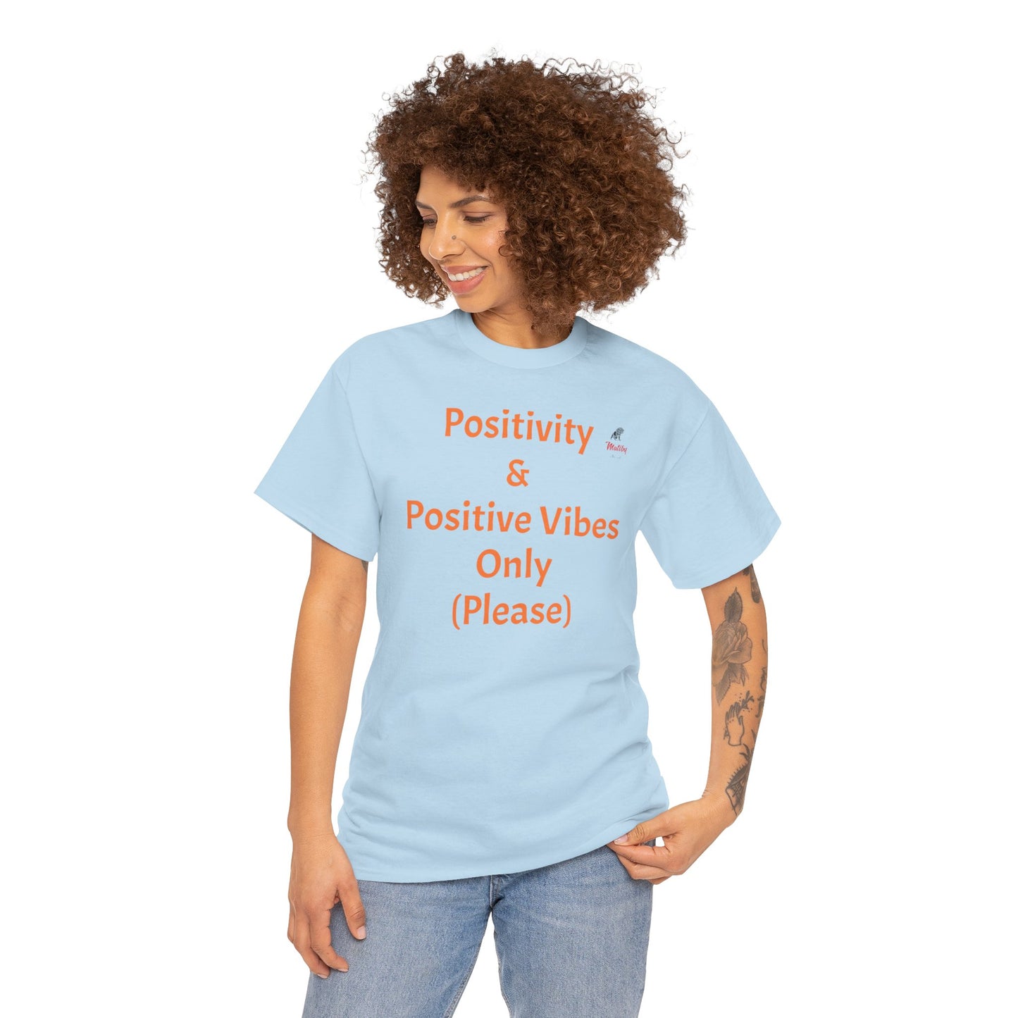 Positivity Unisex Heavy Cotton Tee