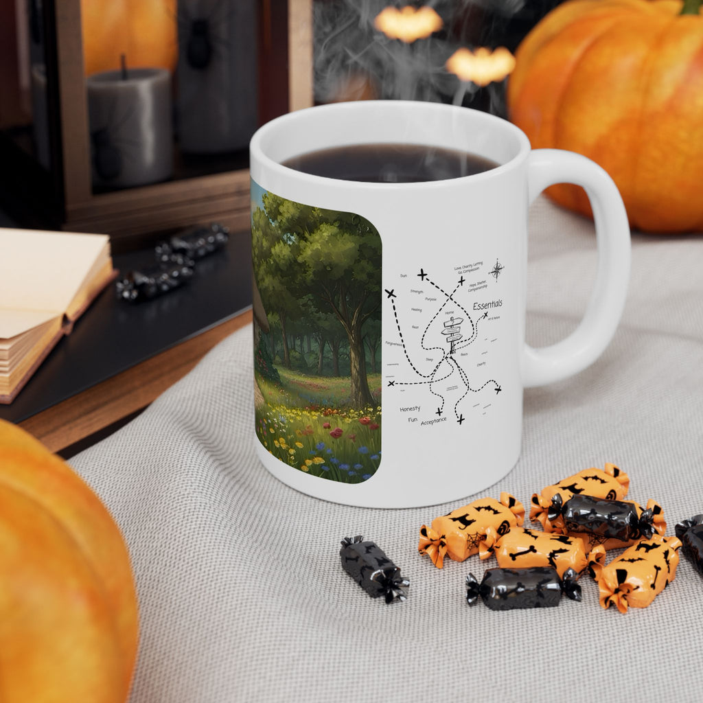 Cozy Architecture & Dreamy Landscapes #35 White Ceramic Mug – Homes Home Sweet Home Cup (11oz/15oz)