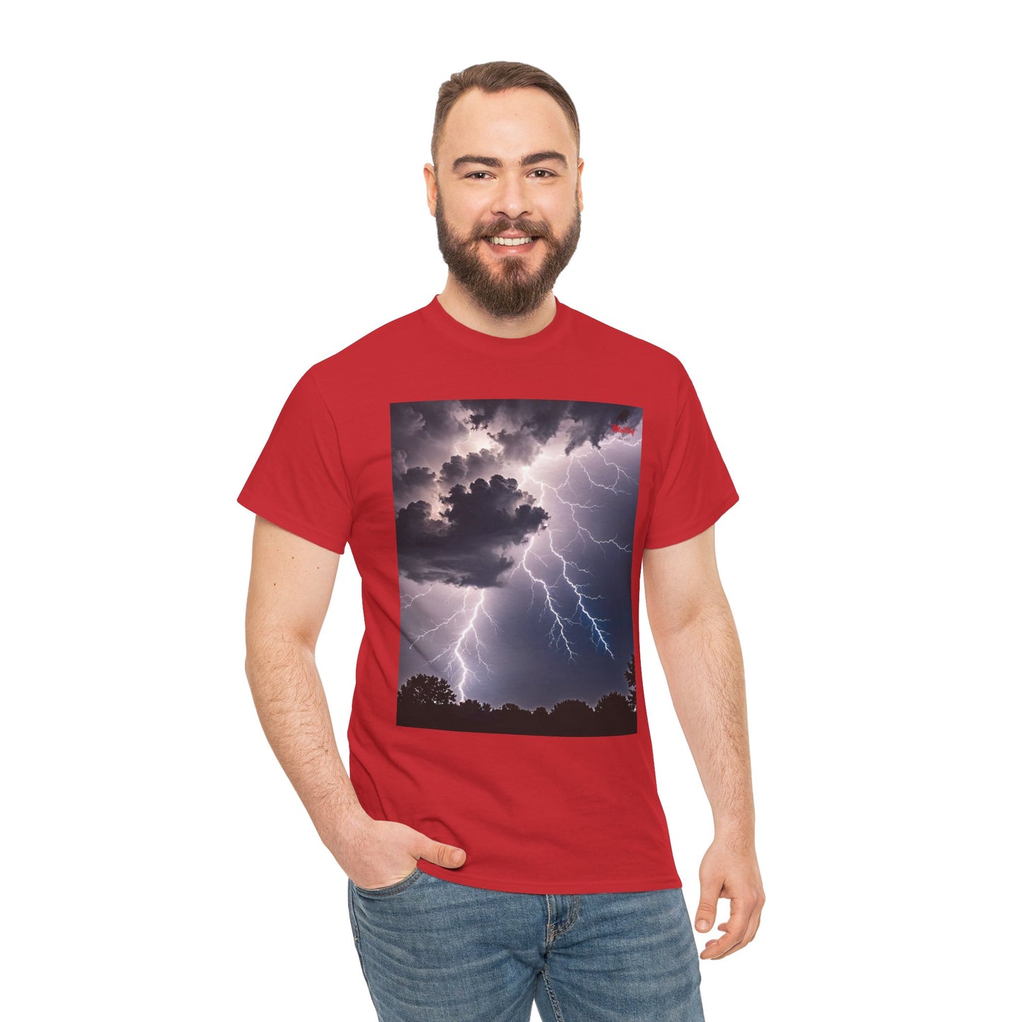 Lightning Style Unisex Heavy Cotton Tee