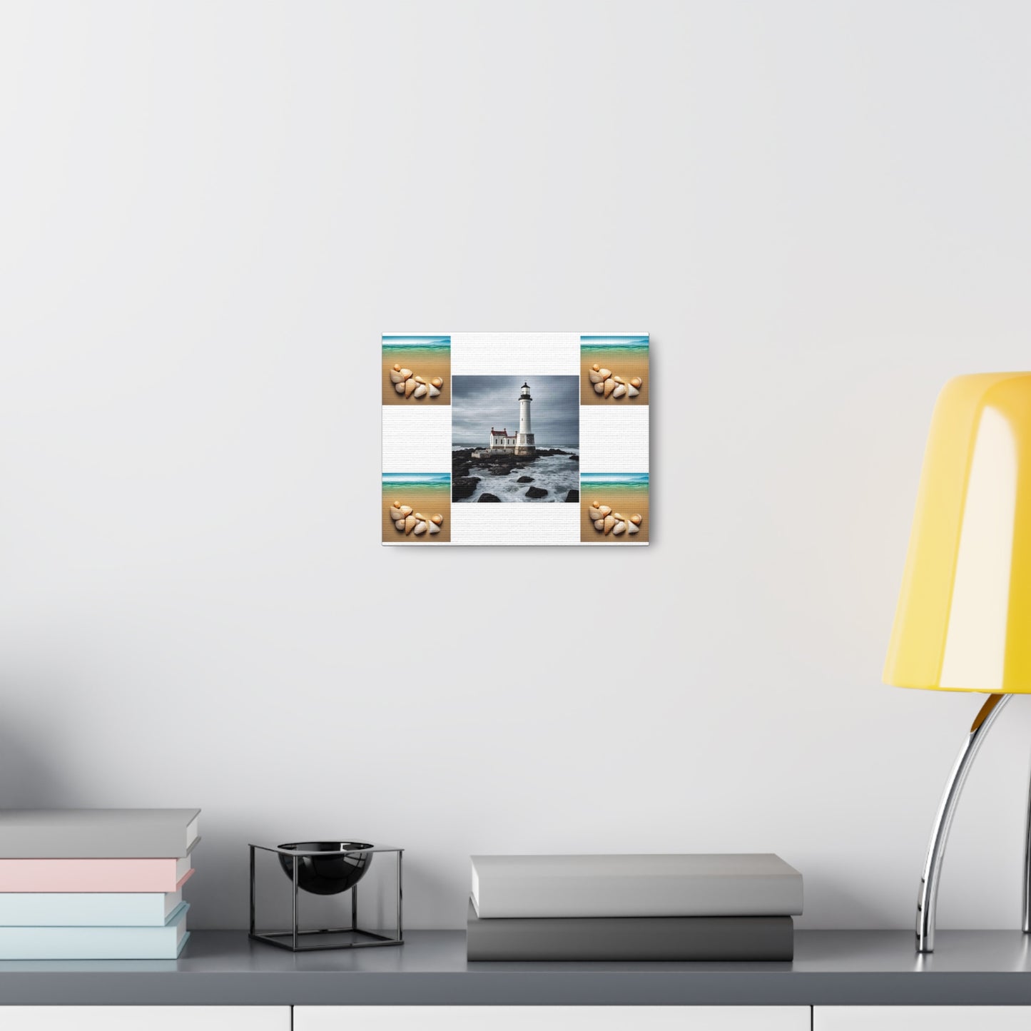 Lighthouse White Canvas Gallery Wraps