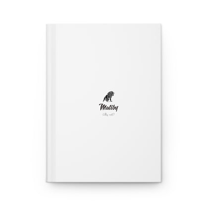 Matiby Hardcover Journal Matte White