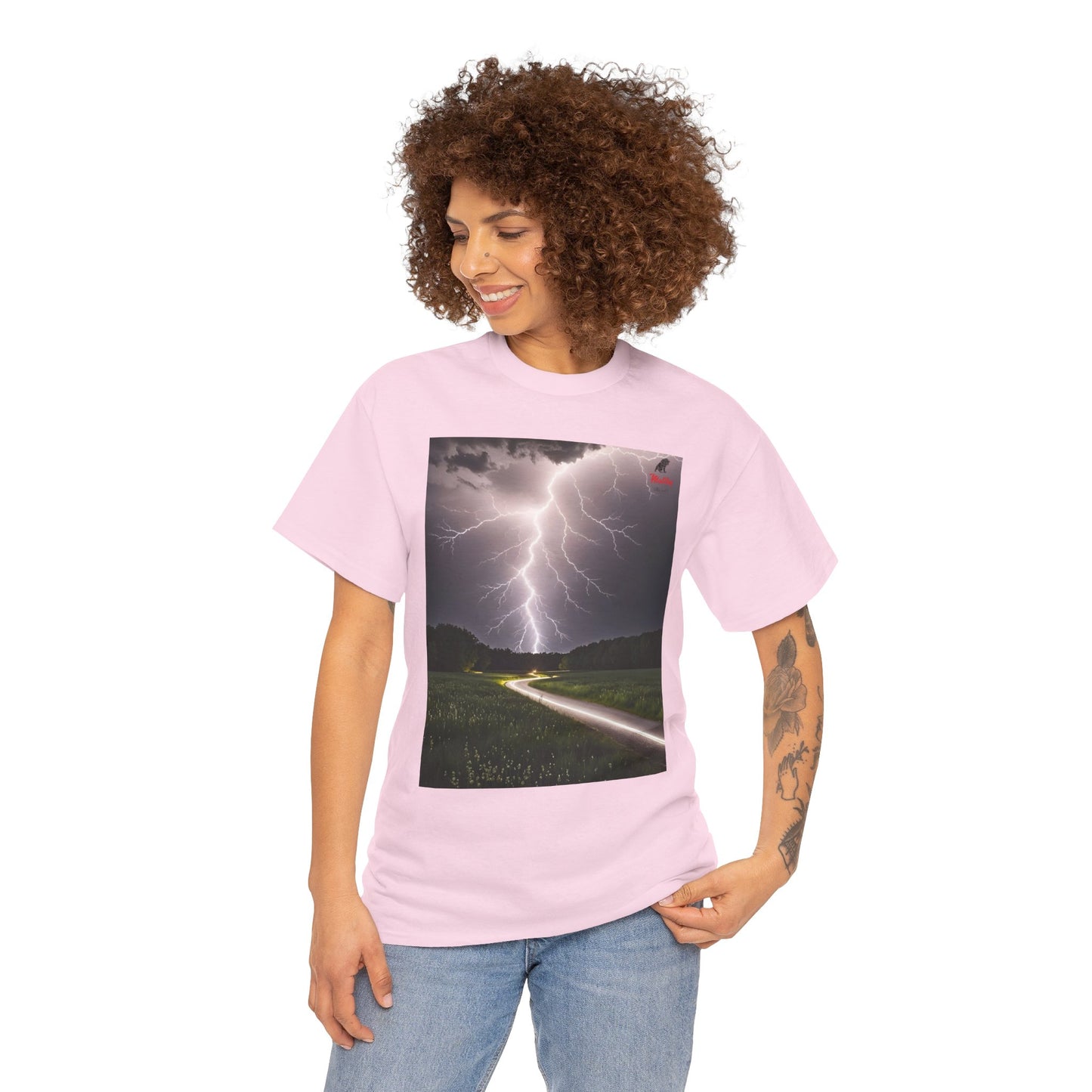 Lightning Style Unisex Heavy Cotton Tee