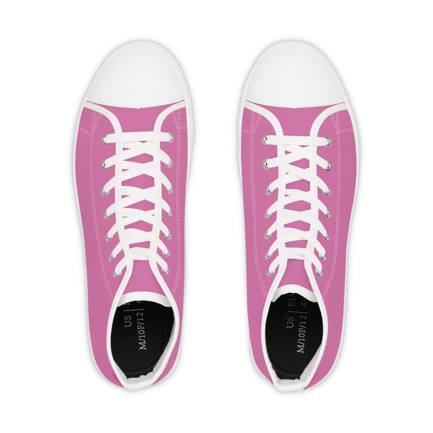 Men's Pink High Top Sneakers