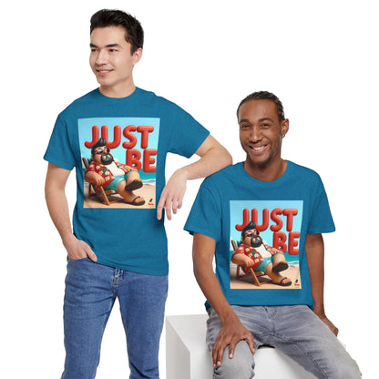 Just Be Unisex Heavy Cotton Tee