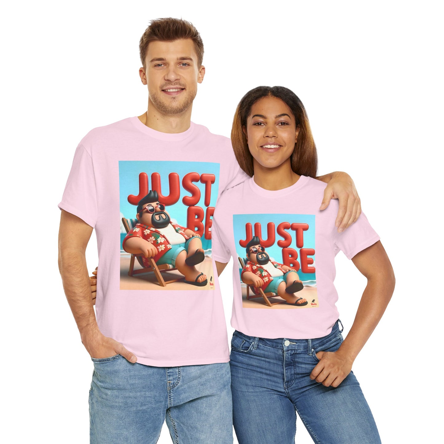 Just Be Unisex Heavy Cotton Tee