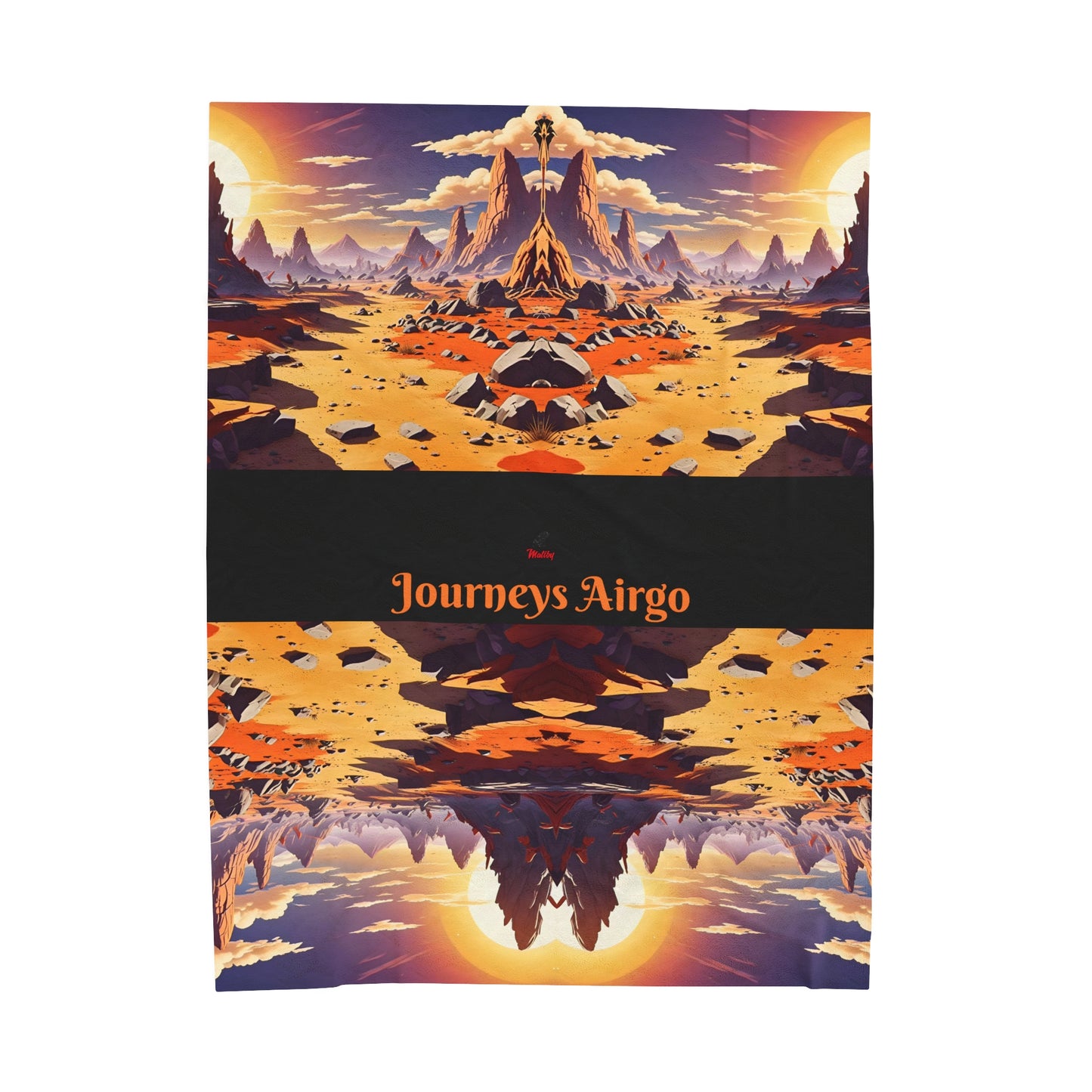 Journeys Airgo Velveteen Plush Blanket