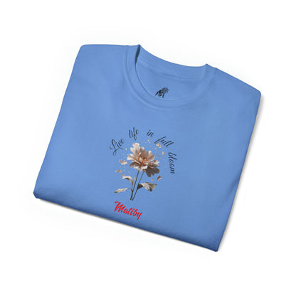 Matiby Amy's Special Flower Bloom Unisex Ultra Cotton Tee