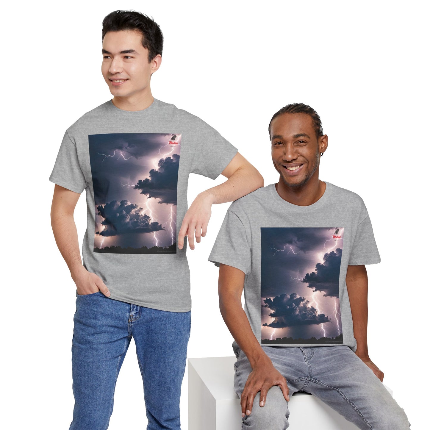 Lightning Style Unisex Heavy Cotton Tee