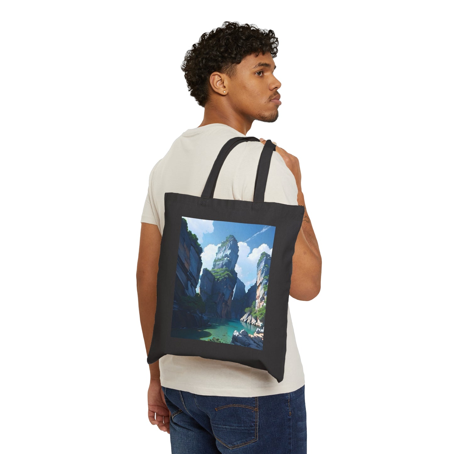 Artzy Cotton Canvas Tote Bag