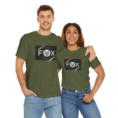 Silver Fox Scissors Unisex Heavy Cotton Tee