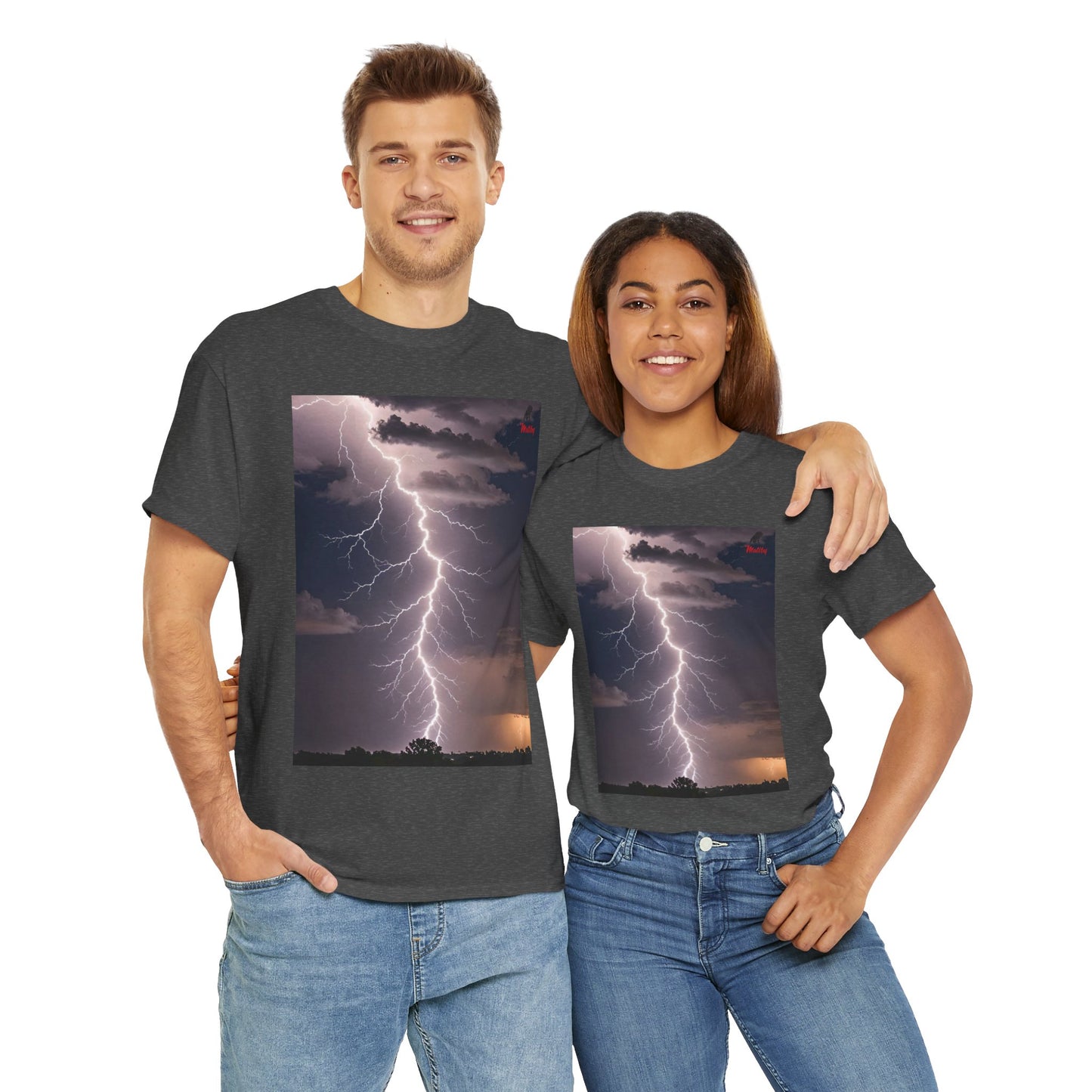 Lightning Style Unisex Heavy Cotton Tee