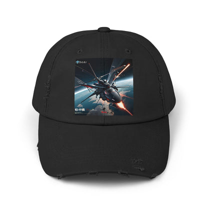 Aero Unisex Distressed Cap