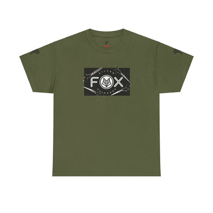 Silver Fox Scissors Unisex Heavy Cotton Tee