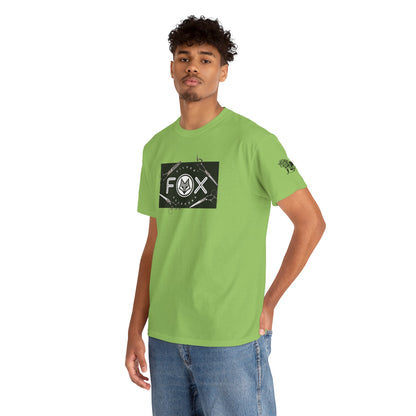 Silver Fox Scissors Unisex Heavy Cotton Tee