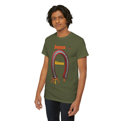 Magnetic Jesus The Original Unisex Heavy Cotton Tee